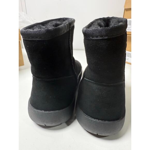 Athlefit Womens Platform Flat Bottom Boot Cognac New W/ Box - Picture 4 of 5